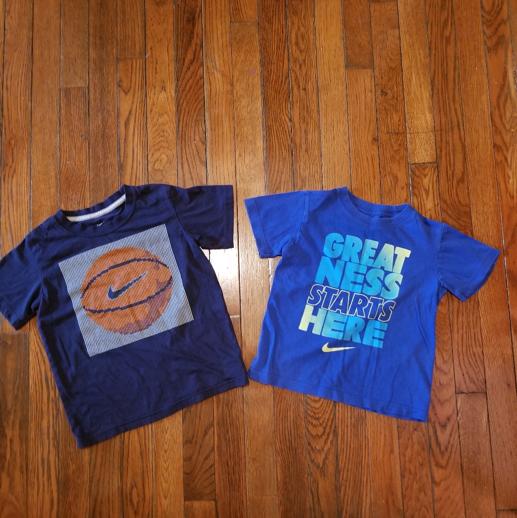 Boys Nike Short Sleeve Shirts